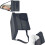 Bequemes, robustes Stadionsitz-Set mit 2-Schwarz 1