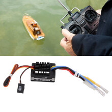 80A Bürsten-ESC Schwarz 46x34x24mm 6,5V 5A BEC 2-3S
