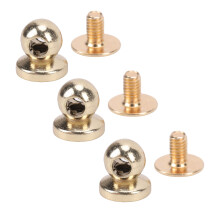 100-teiliges Rundkopfnieten-Set, Kopf Ø 8 mm, Schraube Ø 6 mm, Legierung