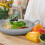 Eease stainless steel wok pan 24 cm dual handle 6