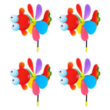 4PCS Lovely Cartoon Animal Wind Spinners Durability Garden-04