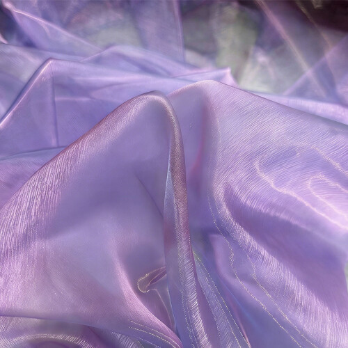 Textile en organza à effet adapté aux conceptions-F