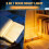 Lampe de lecture LED intelligente – 3 modes de couleur, batterie de 35 heures, 2