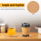 Cork Coasters Round 9cm 100 Pack 3