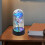 Rose LED sous dôme en verre bleu multicolore (1 pièce) 5