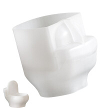 Zachte siliconen toiletkaarsenmaker schimmel creatief cadeau