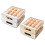 32 Eggs Container Holders Dispenser for Refrigerator-White 2