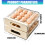 32 Eggs Container Holders Dispenser for Refrigerator-White 4
