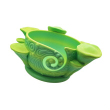 3D-gedruckte Kunststoff-Garnschale, tragbarer Garnspender,-Grün