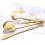 Mirror Gold Flatware Set 18/0 Stainless Steel 24-Piece 4