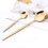 Mirror Gold Flatware Set 18/0 Stainless Steel 24-Piece 5