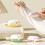 Multifunctional Deshedding Roller Scraper Portable for-Yellow 3
