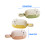 Multifunctional Deshedding Roller Scraper Portable for-Yellow 4