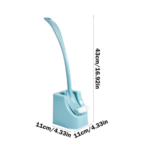 Cepillo de baño retráctil con base y cabezal de microfibra 2