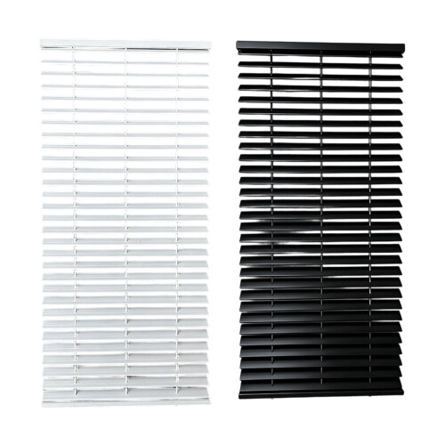 Dollhouses Accessories 17.5x8CM Plastic Blinds Model With-Black 1