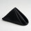 20 serviettes de table en satin noir de 50 cm (20 pouces). 3