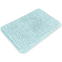 Badeværelsestæppe Aqua Chenille 30x43 cm