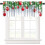 Polyester keukengordijnvalletje 54" B x 18" L 1