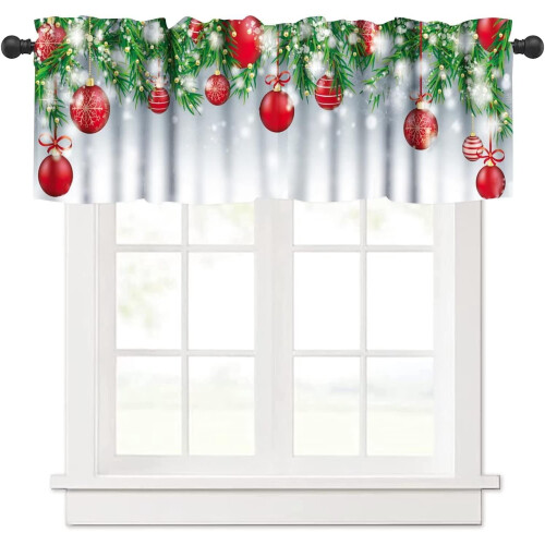 Polyester keukengordijnvalletje 54" B x 18" L