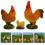 Mini statuetta di pollo in resina, 5,8 cm 1