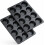 Antihaft-Muffinform-Set (12er-Pack) aus Edelstahl 1