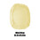 Drap-housse imperméable jaune – Polyester, poches profondes, 3