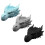 Artistic 3D Printed Gothic Dragon Candle Stand with-Black 2