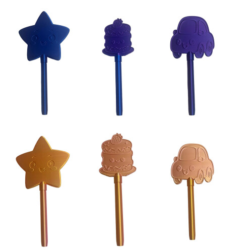 Creative Star/Cake/Car Transportation Card Holder Toy Model-2 1 1
