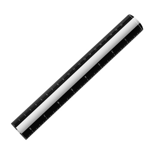 8Inch Acrylic Reading Magnifier Ruler With Measurement Scale-2P 1