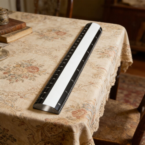8Inch Acrylic Reading Magnifier Ruler With Measurement Scale-2P 2
