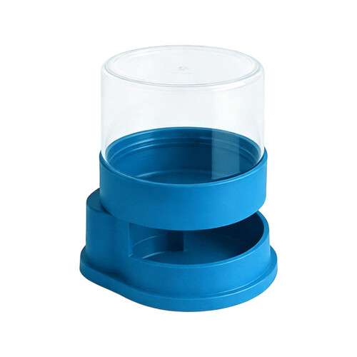 Reptiles Water Feeder Drinking Vessel Auto Refilling-Blue