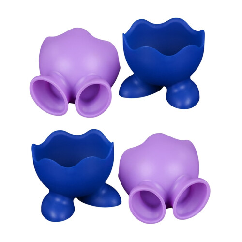 Silikon-Eierbecher für gekochte Eier (4er-Pack) 2