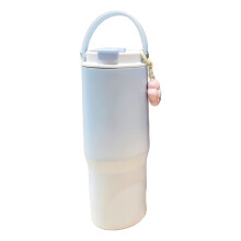 Durable Thermal Drinkware With Double Walled-Blue 900ml