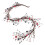 Bendable Artificial Berries with Leaf  Plastic-Bright Star. 1