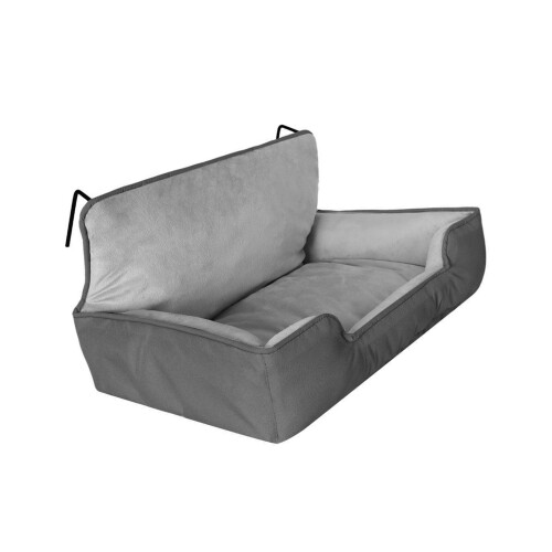 Stable Hanging Cats Bed Easy To Install And Clean Hammock-Gray