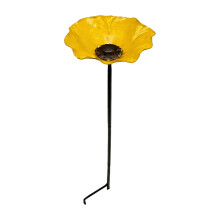 Les ornements artistiques de jardin en fer fonctionnent-Jaune