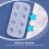 Stjerneformet silikone isterningform hvid 3D-design 5