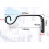 Διακοσμητικά άγκιστρα για φυτά εσωτερικού χώρου, τριγωνικού σχεδιασμού για 5