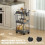 Homcom Carrito de Cocina Gris 42 x 42.5 x 76 cm 5