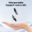 Plug-and-play USB C naar 3,5 mm-adapter met-donkergrijs 5