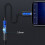 Câble audio convertisseur USB type C vers Auxs en-Blanc 2
