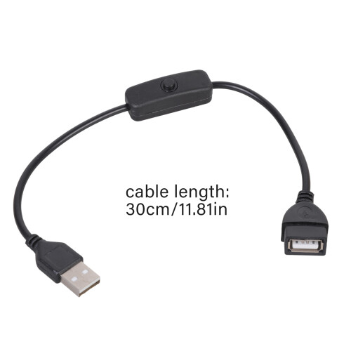 Rallonge USB robuste intégrée au commutateur de puissance-Blanc 1