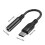 Aluminium behuizing USB C naar 3,5 mm audioconverters-Wit 5