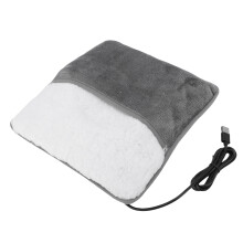 Elektrischer Fußwärmer USB 5V 2A 27 x 27 cm Fleece