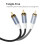 2RCA to 1Pin Sound Cable Splitter Connector Replacement for 6