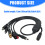 Durability DC7909 Female XT60 DC5521 DC6530 Charging Cable for 3