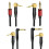 1/4inch Instrument Cable 3.5mm 1/8inch-30cm 3.5 Mono Curved 2