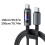 Efficient USB Type C Data Cord for Rapid 100W Charging for-1m 2