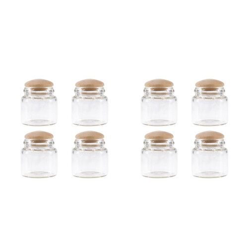 Mini-Bonbongläser-Set aus 8 Gläsern