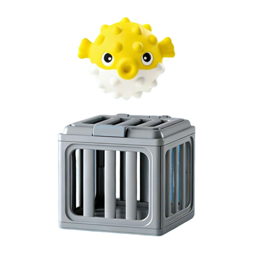 Children Interactive Underwater Dive Rescued Toy-puffer fish